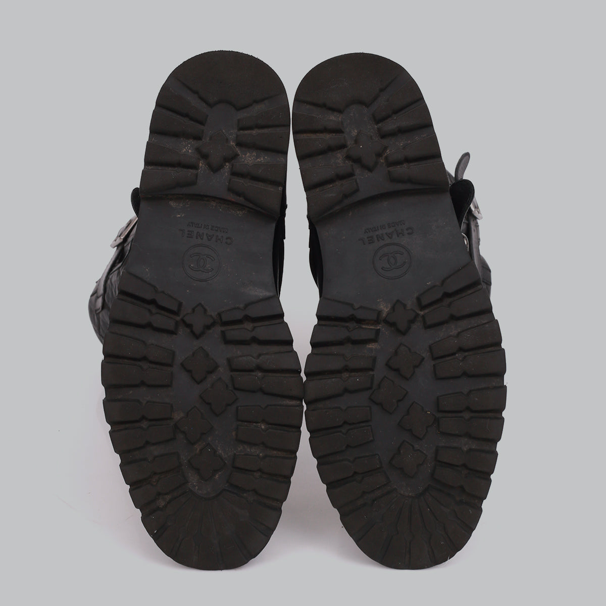 Bota Chanel Matelassê Preta TAM. 38 BR