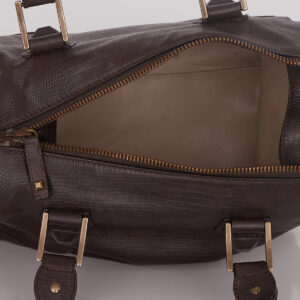 Bolsa Balenciaga Tote Couro Marrom