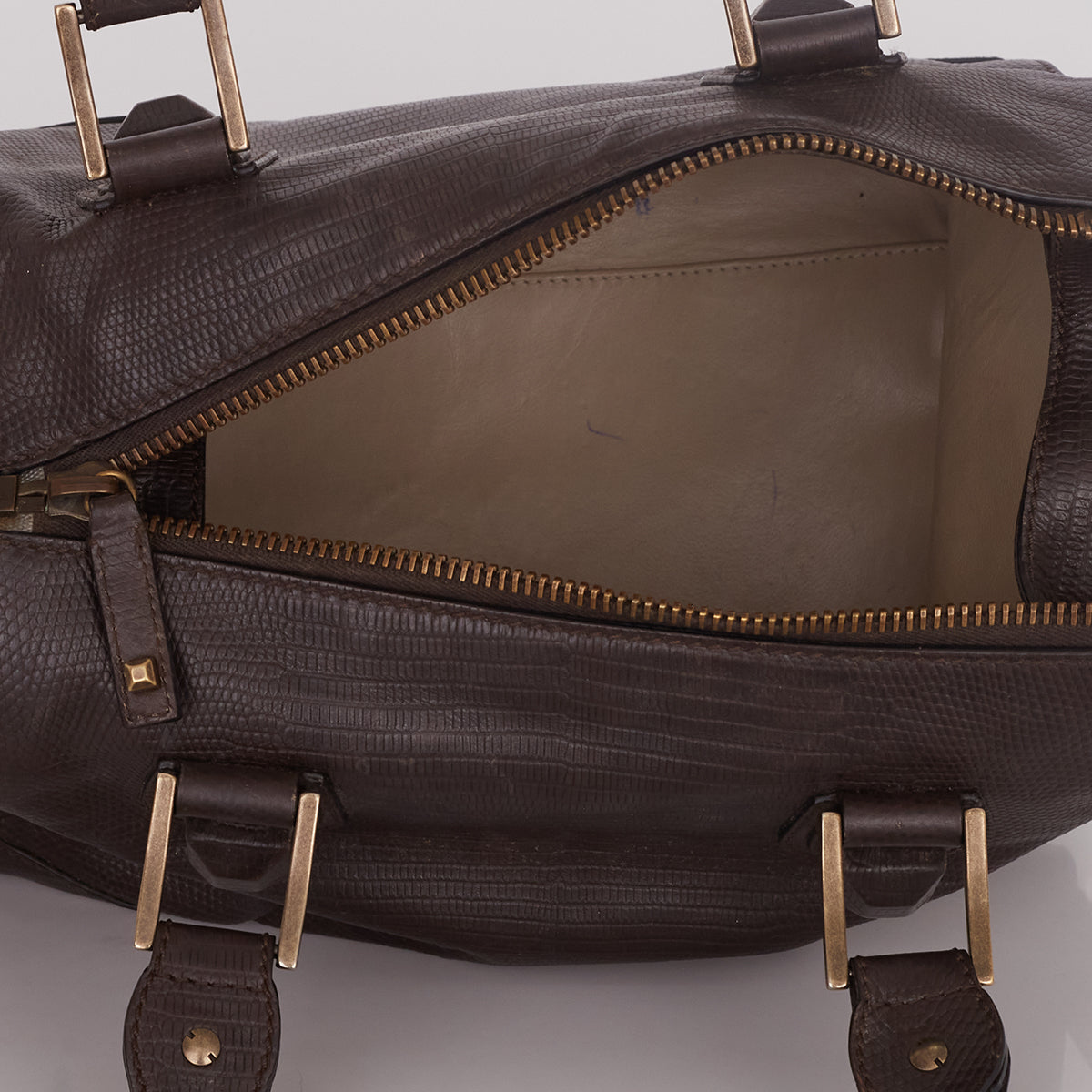 Bolsa Balenciaga Tote Couro Marrom