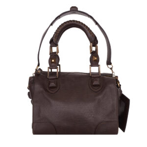 Bolsa Balenciaga Tote Couro Marrom