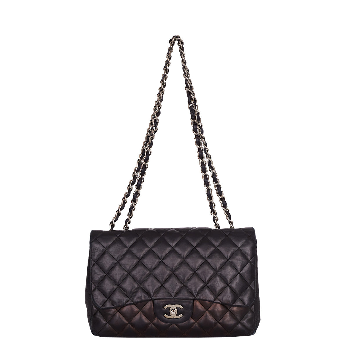 Bolsa Chanel Classic Flap Jumbo Preta