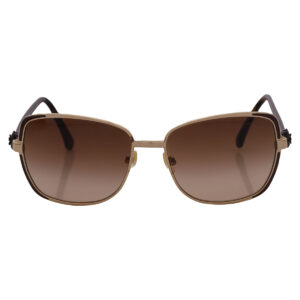 Óculos Chanel Marrom e Dourado