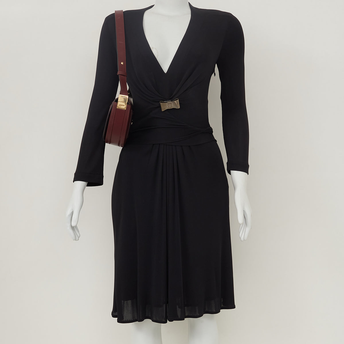 Bolsa Burberry Olympia Vinho