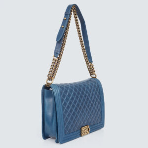 Bolsa Chanel Boy Azul