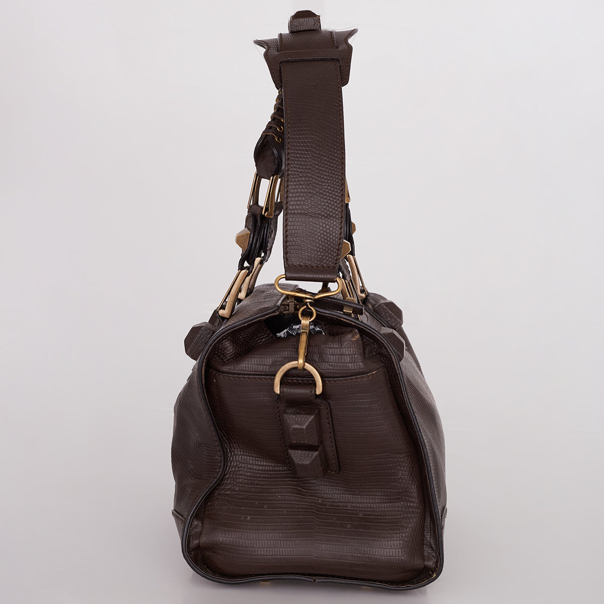 Bolsa Balenciaga Tote Couro Marrom