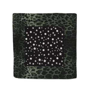 Lenço Dolce & Gabbana Animal Print Verde