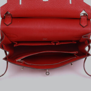 Bolsa Hermes Jypsiere 28 Vermelha