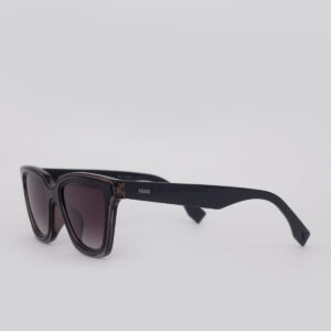 Óculos Fendi Duo Cinza E Preto