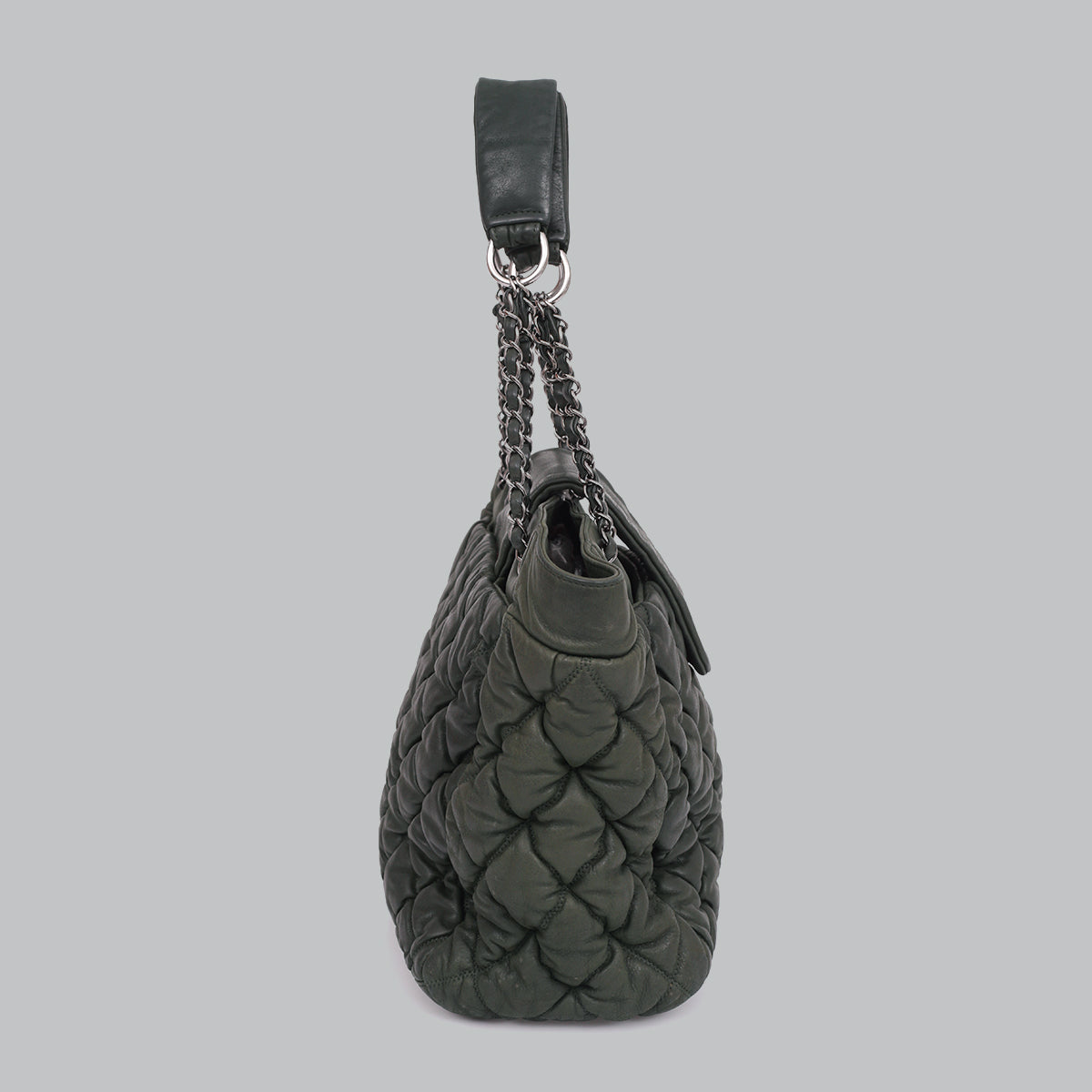 Bolsa Chanel Tote Matelassê Verde