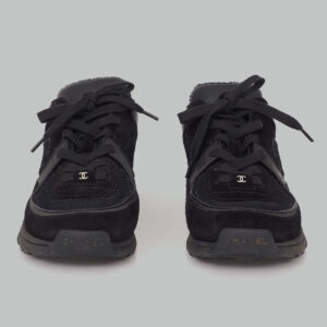 Tênis Chanel CC Preto Tam. 37 Br