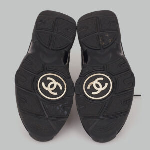 Tênis Chanel CC Preto Tam. 37 Br