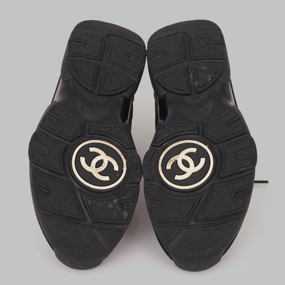 Tênis Chanel CC Preto Tam. 37 Br