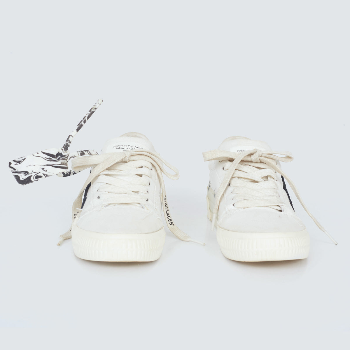 Tenis Off White Vulcanized Branco Tam. 33 Br