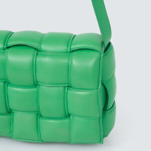 Bolsa Bottega Veneta Padded Cassete Verde