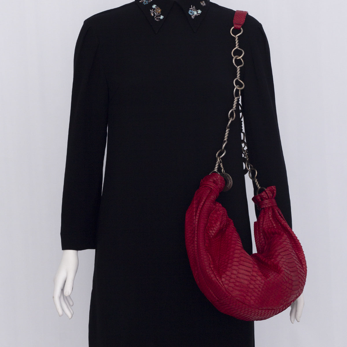 Bolsa Salvatore Ferragamo Phytton Vermelha