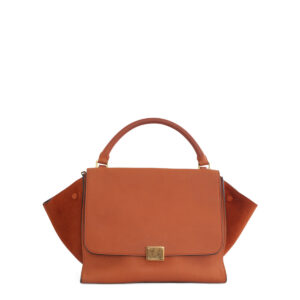 Bolsa Celine Trapeze Laranja Média