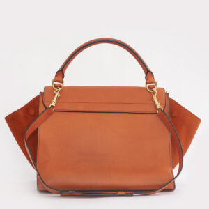Bolsa Celine Trapeze Laranja Média