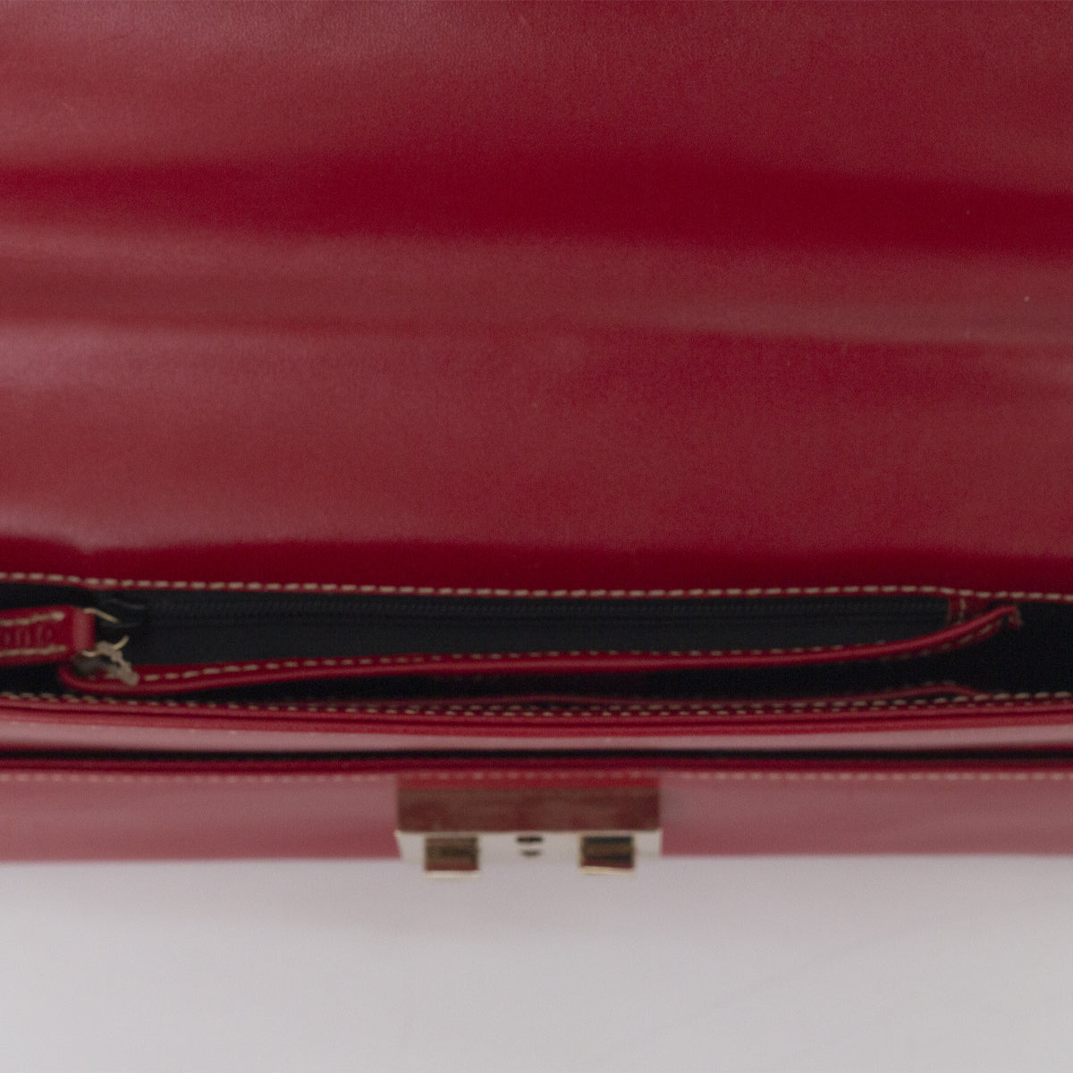 Bolsa Gucci Vermelho e Dourado Retro