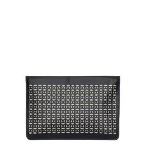 Clutch Alaia Recorte Laser Preta