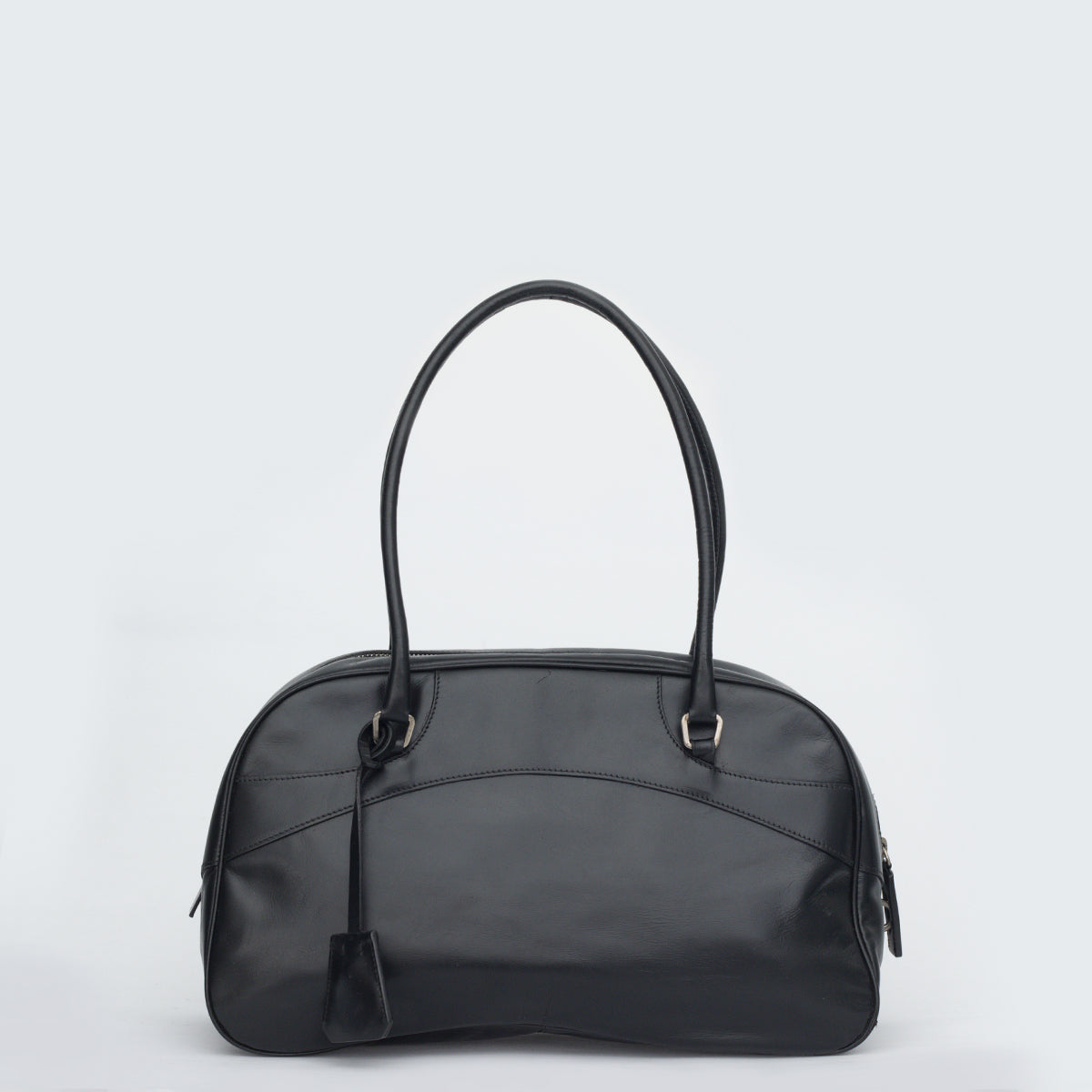 Bolsa Prada Vintage Preta de Couro