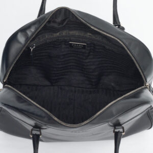 Bolsa Prada Vintage Preta de Couro