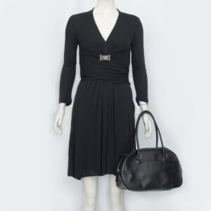 Bolsa Prada Vintage Preta de Couro