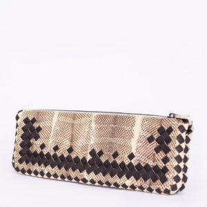 Clutch Bottega Veneta Phytton com Couro