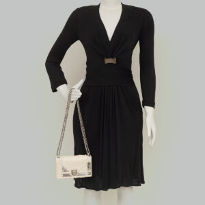 Bolsa Christian Dior Diorama Sequin Mini Off White