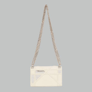 Bolsa Christian Dior Diorama Sequin Mini Off White