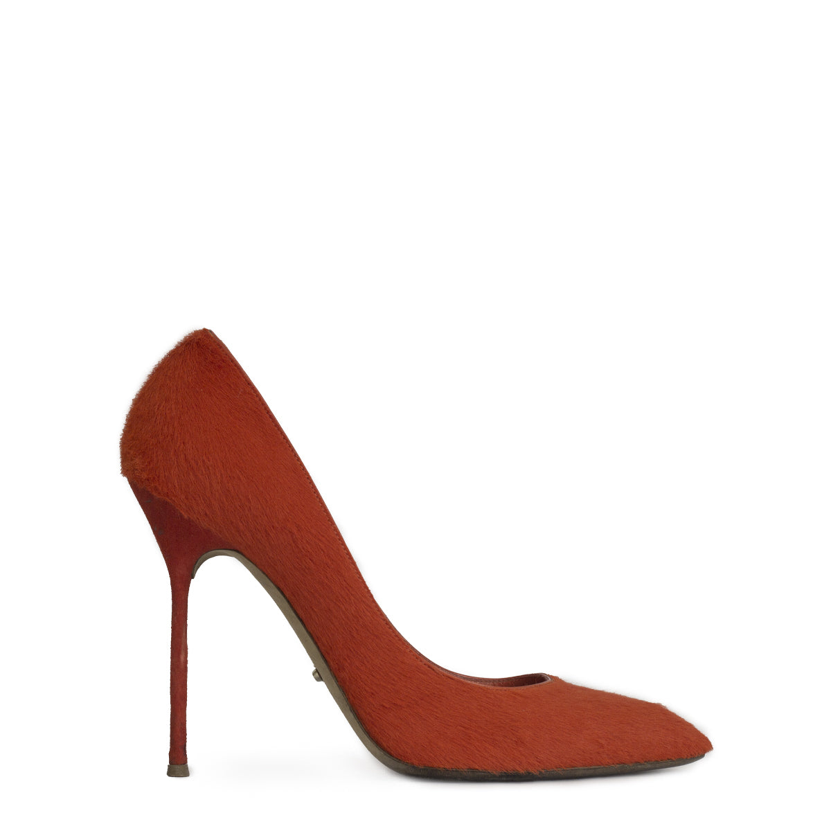 Scarpin Sergio Rossi Coral Pelugem Tam. 40