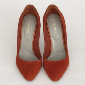Scarpin Sergio Rossi Coral Pelugem Tam. 40