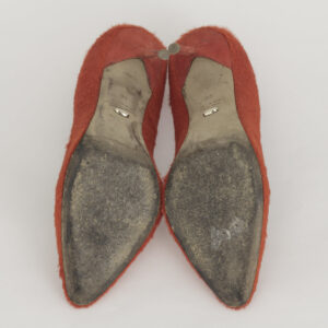 Scarpin Sergio Rossi Coral Pelugem Tam. 40