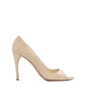Sapato Peep Toe Prada Nude Tam.39