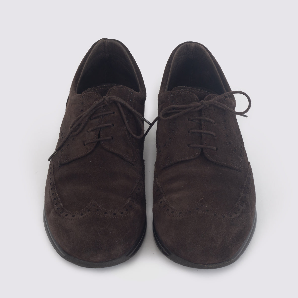 Sapato Lurueña Camurça Marrom Tam.45