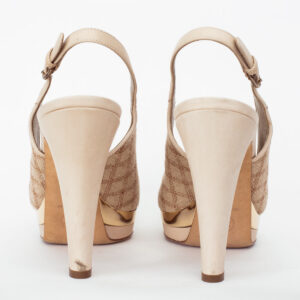 Sapato Chanel Dourado Envelhecido Tam. 40
