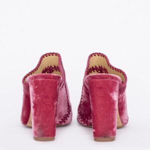 Tamanco Alexandre Birman Rosa Veludo Tam. 38