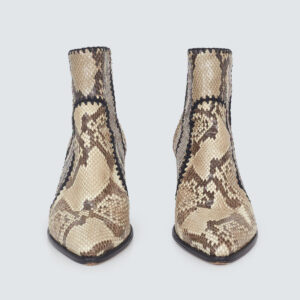 ⁠Bota Alexandre Birman Python Tam. 38 Br