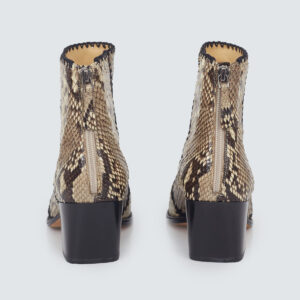 ⁠Bota Alexandre Birman Python Tam. 38 Br