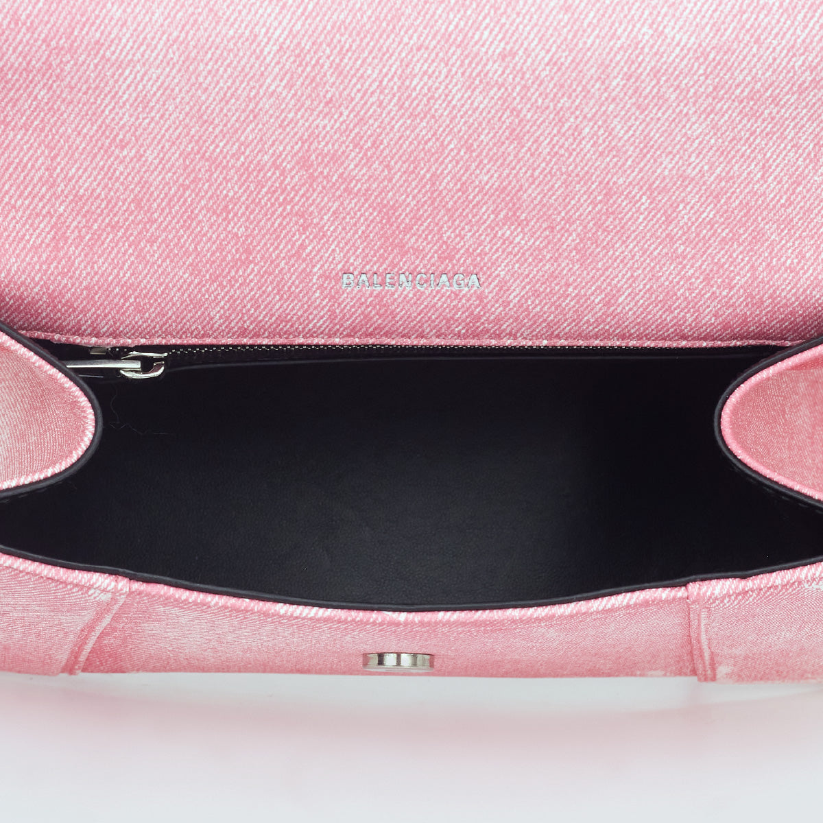 Bolsa Balenciaga Hourglass Rosa S