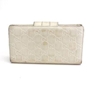 Carteira Gucci off White Monogram