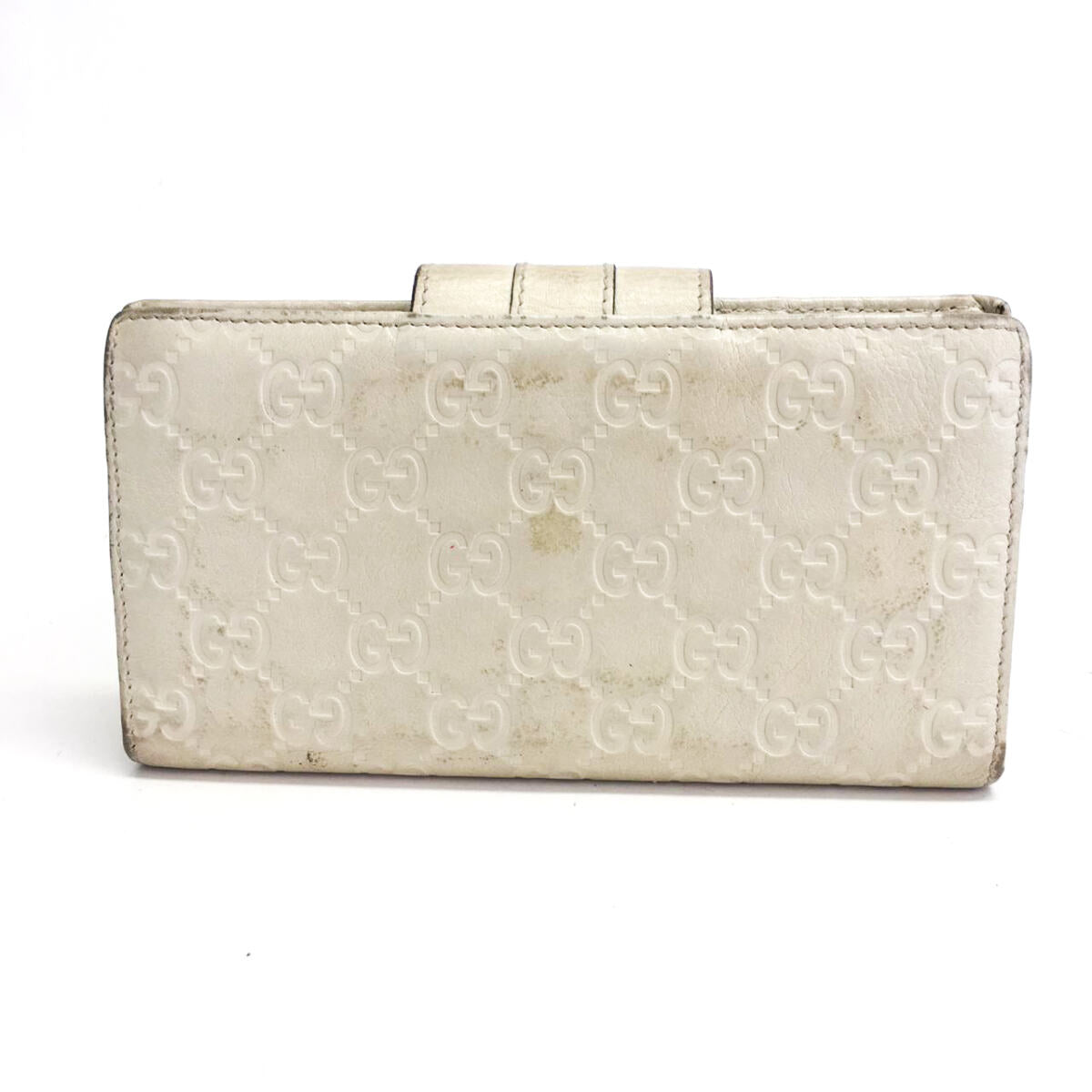 Carteira Gucci off White Monogram