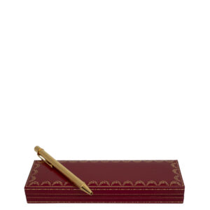 Caneta Cartier esferográfica Santos de Cartier Dourada