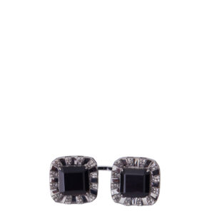 Anel Jack Vartanian Duplo Onix e Diamantes