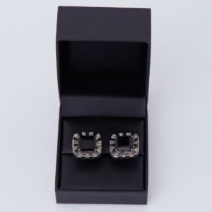 Anel Jack Vartanian Duplo Onix e Diamantes