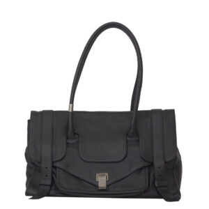 Bolsa Proenza Schouler Couro Preto Grande