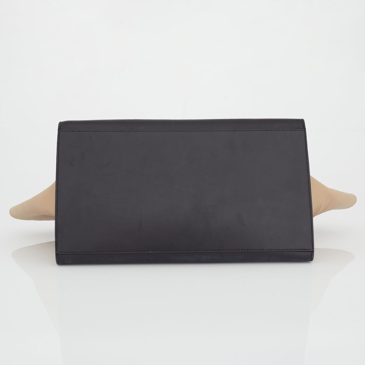 Bolsa Céline Trapeze Tricolor Couro e Caumrça Tam. Grande