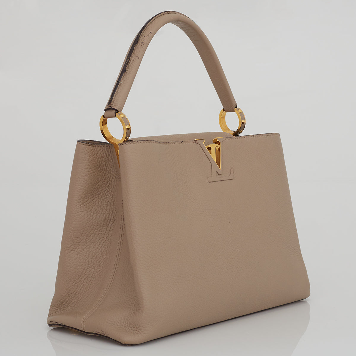 Bolsa Louis Vuitton Capucines Nude MM