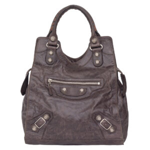 Bolsa Balenciaga Marrom Grande