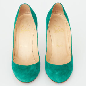 Sapato Christian Louboutin Ron Ron Verde Tam. 36,5