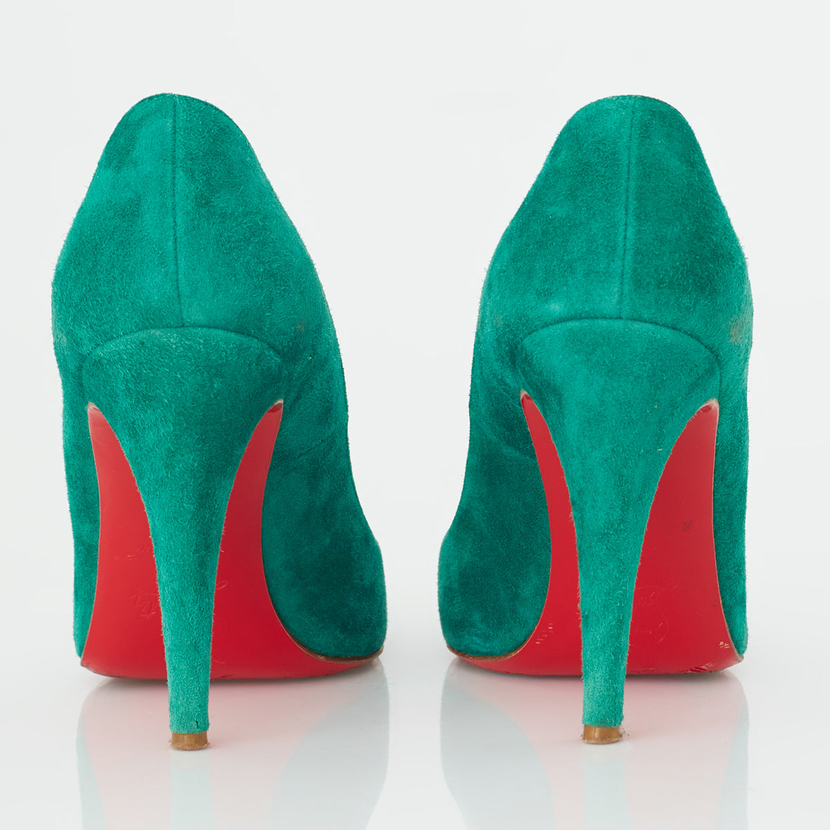 Sapato Christian Louboutin Ron Ron Verde Tam. 36,5